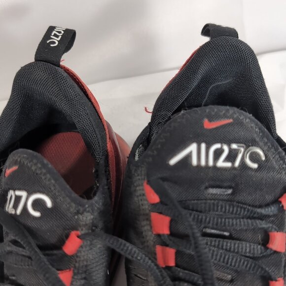Nike Air Max 270 AH8050-022 Black Red Men's 8 Women's 10 Shoes Sneakers - Picture 15 of 16